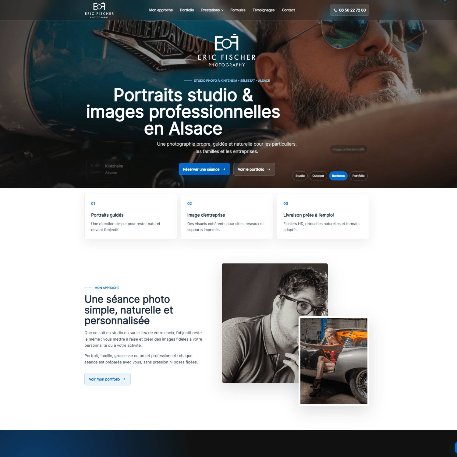 Capture du site Eric Fischer Photography
